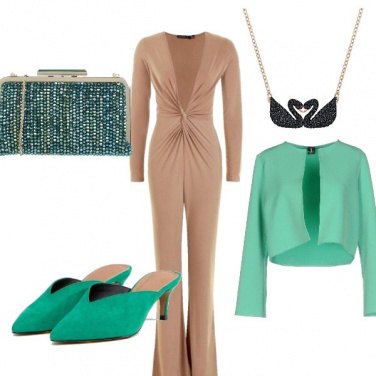 Outfit Cerimonia in jumpesuit