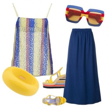 Outfit La scarpa multicolor
