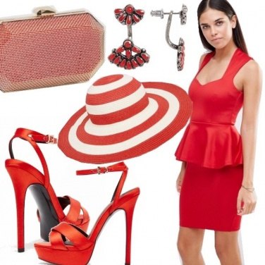 Outfit Red wedding