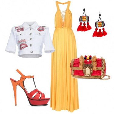 Outfit Una serata colorata