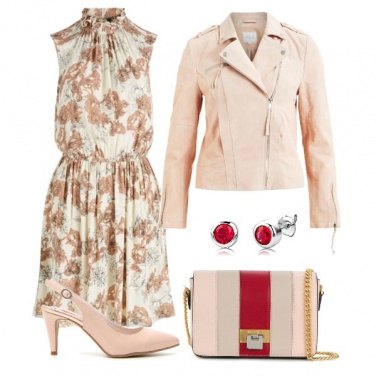 Outfit Il dettaglio rosso
