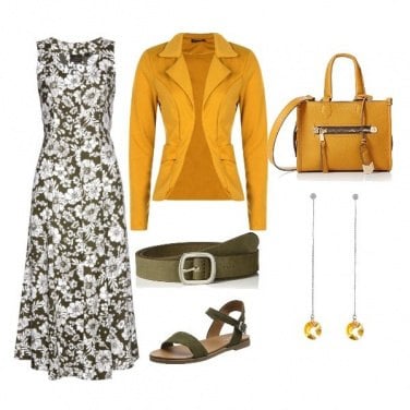Outfit Verde e giallo
