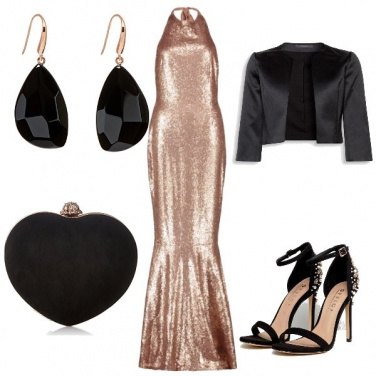 Outfit Gold & Black