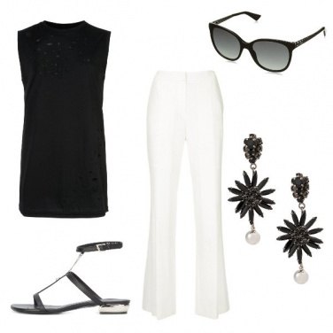 Outfit Simply Black and White