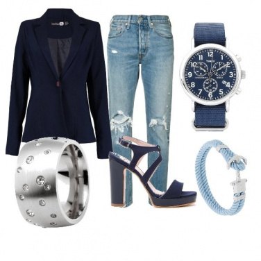 Outfit Blue Night