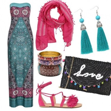 Outfit Colore etnico