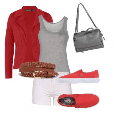 Outfit Redgrey