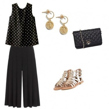 Outfit Riflessi d\'oro