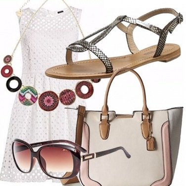 Outfit Bottoni colorati
