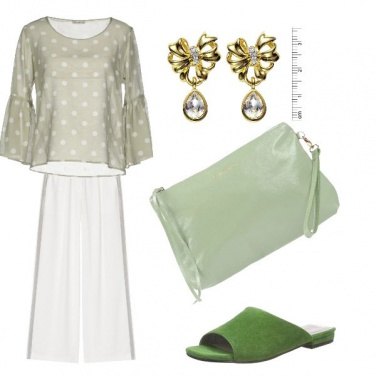 Outfit Un pizzico di verde