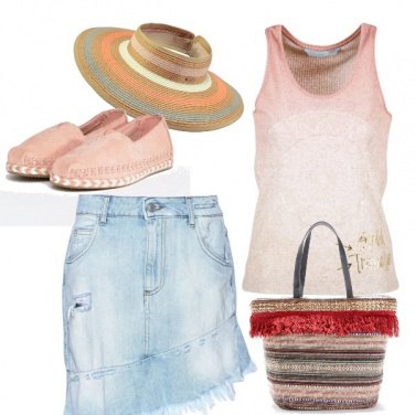 Outfit Romantica alla spiaggia