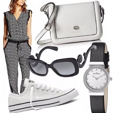 Outfit Black and white