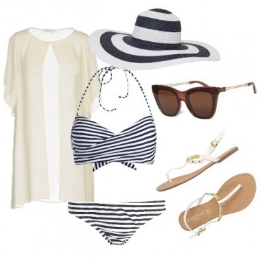 Outfit Semplice in spiaggia