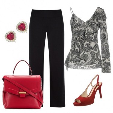 Outfit Cuori rossi
