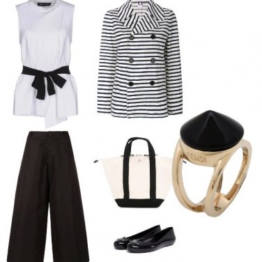 Outfit Righe