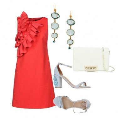 Outfit Red Volant
