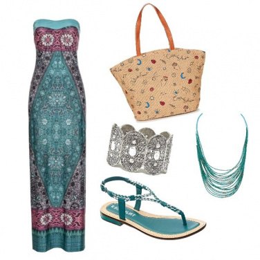 Outfit Boehmien chic