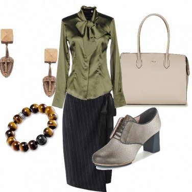 Outfit La camicia con il fiocco