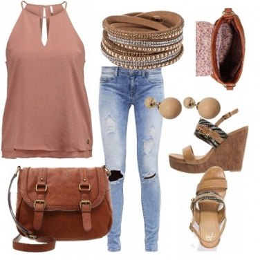 Outfit Cuoio forever