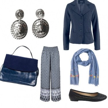 Outfit Pomeriggio in blu.....