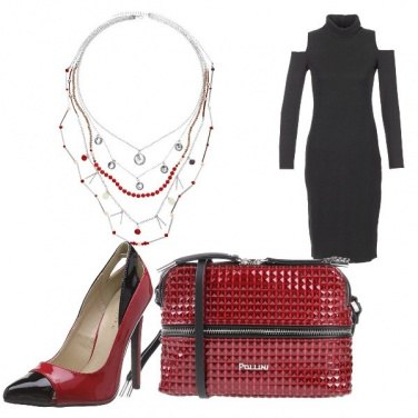 Outfit Red and black