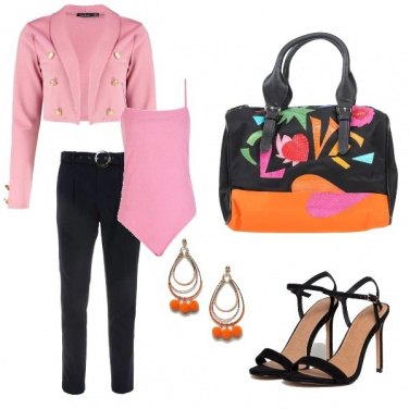 Outfit Borsa multicolore