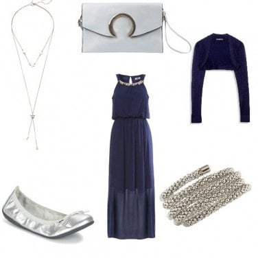 Outfit Sera in argento....