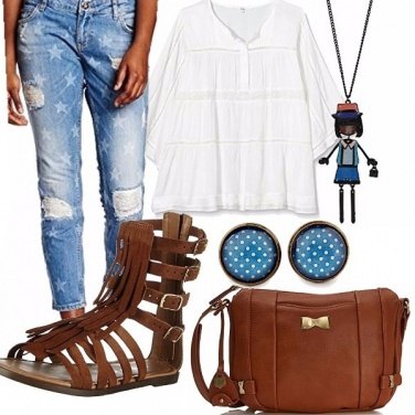 Outfit A stelle&pois
