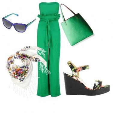Outfit Salopette in the colors