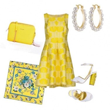 Outfit Miss yellow