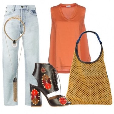 Outfit Ethnic easy
