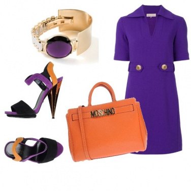 Outfit Orange bag