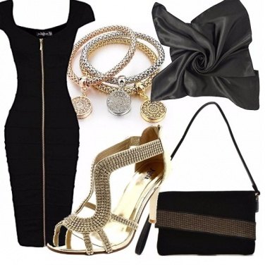 Outfit Gold in the air of summer