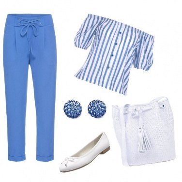 Outfit Ballerine bianche