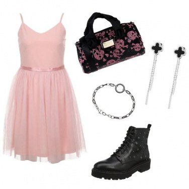 Outfit Ballerina rock
