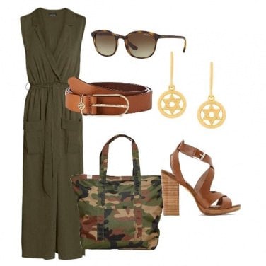 Outfit Military green #02
