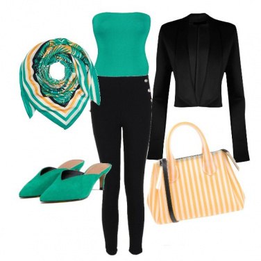 Outfit Limone e menta