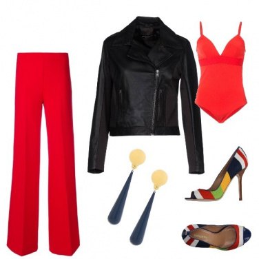 Outfit Biker jaket