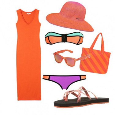 Outfit Spiaggia in pausa pranzo
