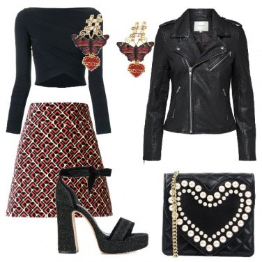 Outfit Biker e gonna