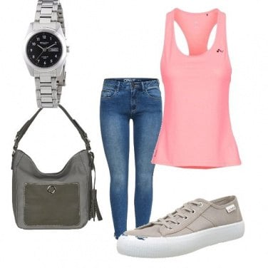 Outfit Scuola look
