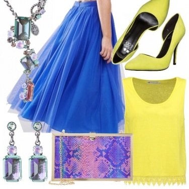 Outfit Iridescente