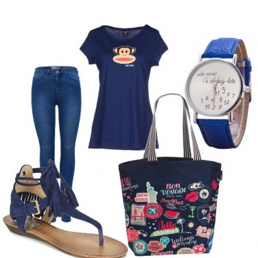 Outfit Scuola look