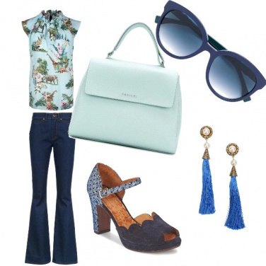Outfit Nel Blu dipinto di blu