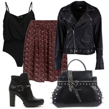 Outfit Giacca Biker