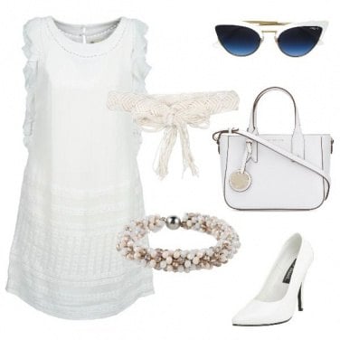Outfit Signora in bianco