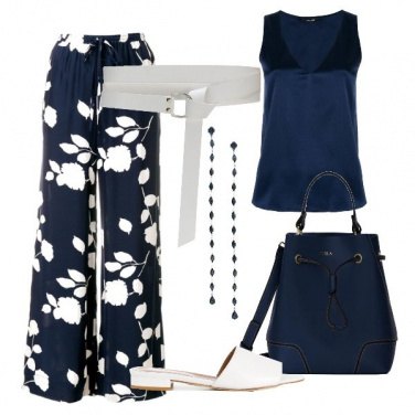 Outfit The white belt