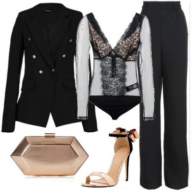 Outfit Tulle, pizzo e sensualità