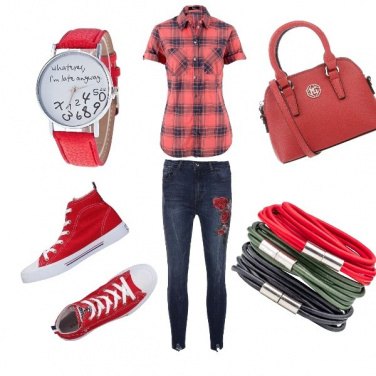 Outfit Red passion