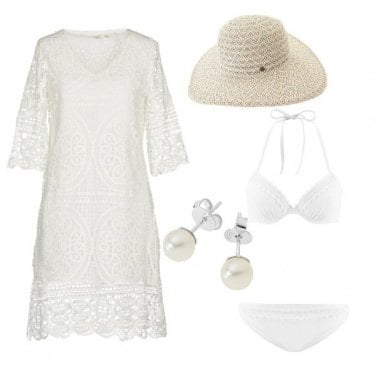 Outfit Sposa low cost in spiaggia